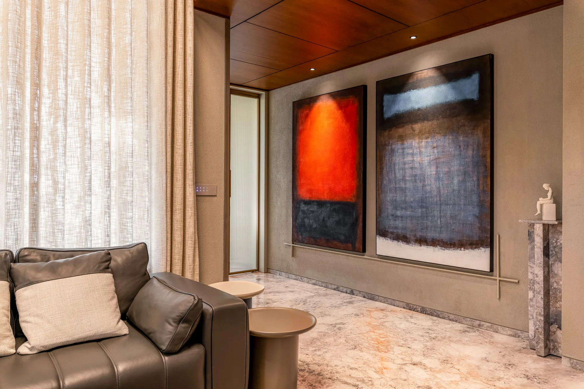 Living spaces · Atrium