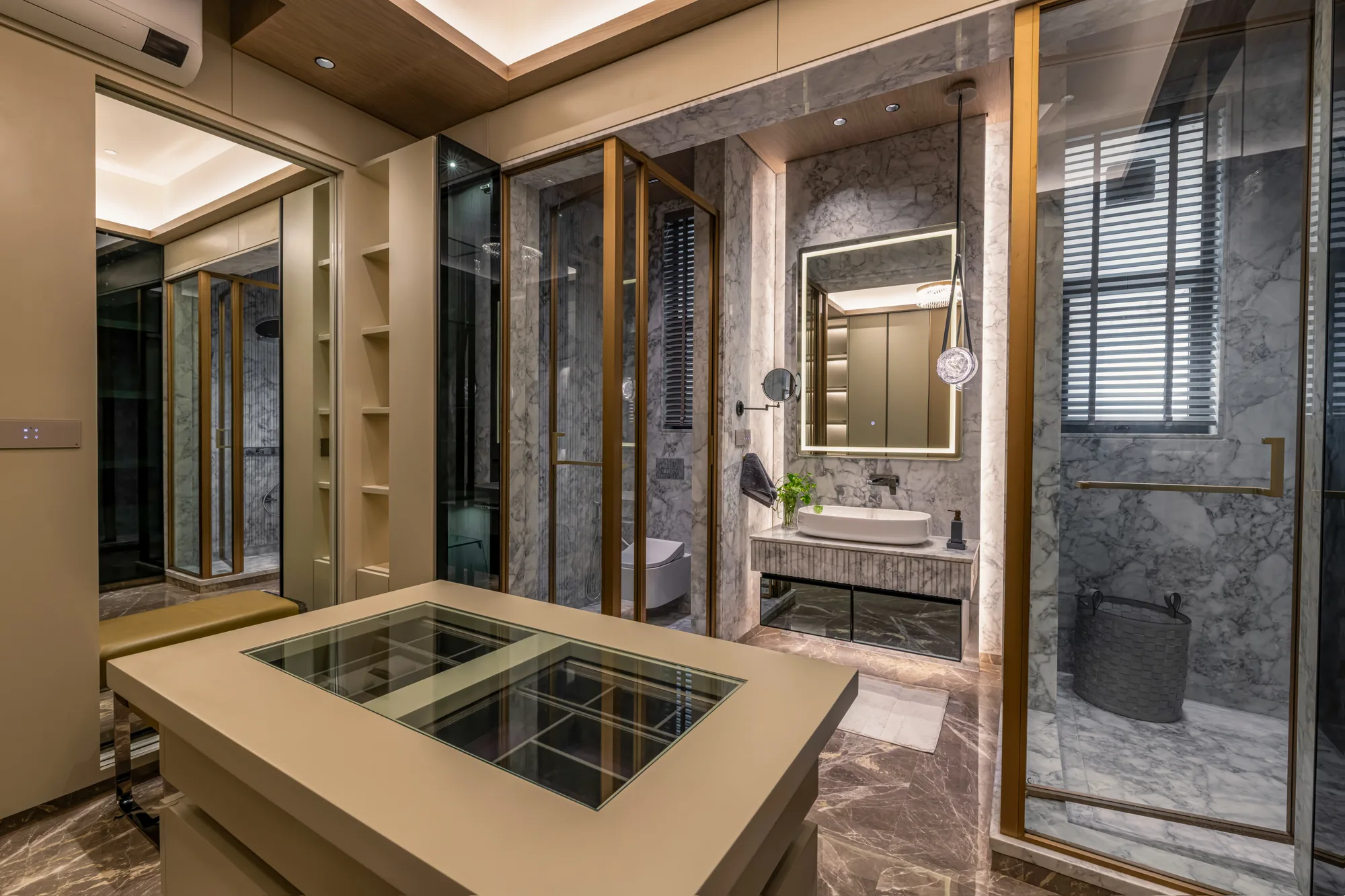Private spaces · Atrium